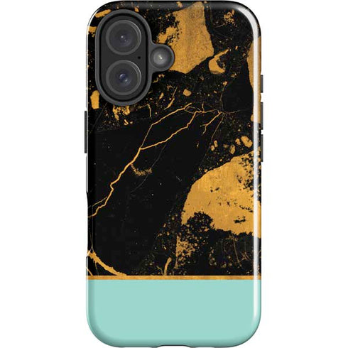 Chunky Marble iPhone 16 Plus Impact Case
