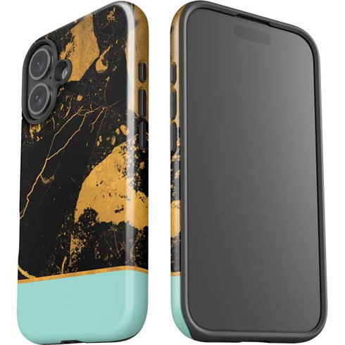 Chunky Marble iPhone 16 Plus Impact Case