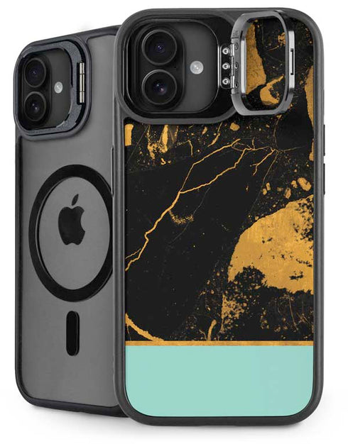 Chunky Marble iPhone 16 Plus Kickstand Case