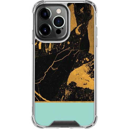 Chunky Marble iPhone 16 Pro Clear Case