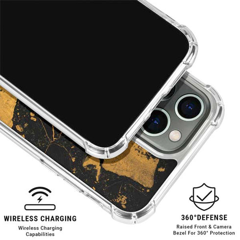Chunky Marble iPhone 16 Pro Clear Case