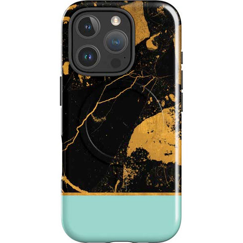 Chunky Marble iPhone 16 Pro Magsafe Impact Case