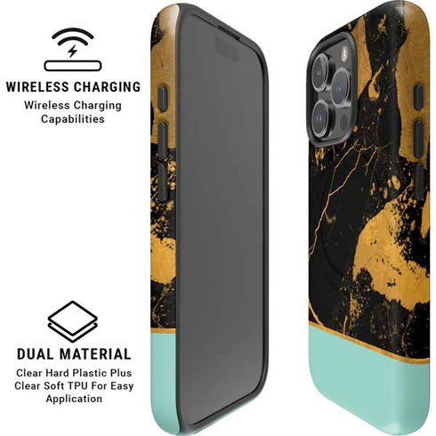 Chunky Marble iPhone 16 Pro Magsafe Impact Case