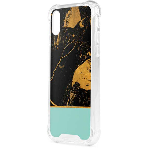 Chunky Marble iPhone XS Clear Case