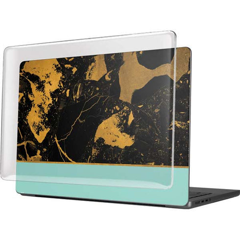 Chunky Marble MacBook Pro 14in (2021-24) Case plus Skin