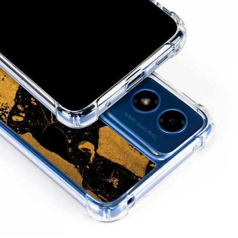Chunky Marble Moto G Play 4G (2024) Clear Case