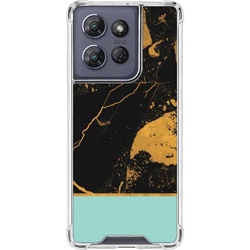 Chunky Marble Moto G Play 5G (2025) Clear Case