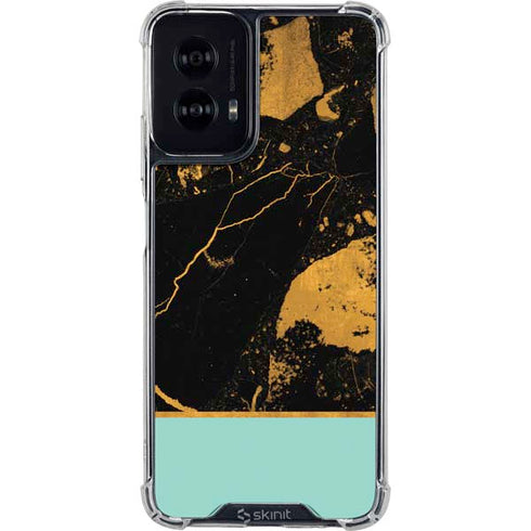 Chunky Marble Moto G Power 5G (2024) Clear Case