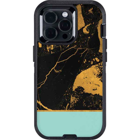 Chunky Marble Otterbox Defender iPhone Skin