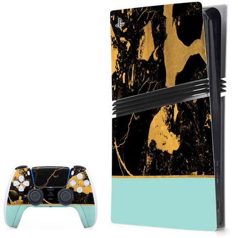 Chunky Marble PS5 Pro Bundle Skin
