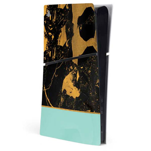 Chunky Marble PS5 Slim Digital Edition Console Skin