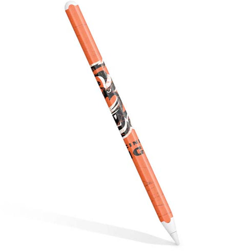 NFL Cincinnati Bengals - Alternate Distressed Apple Pencil (2nd Gen 2019) Skin