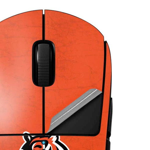 NFL Cincinnati Bengals - Alternate Distressed G Pro Wireless Gaming Mouse Skin