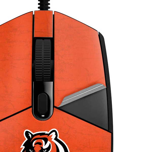 NFL Cincinnati Bengals - Alternate Distressed G203 Prodigy RGB Wired Gaming Mouse Skin