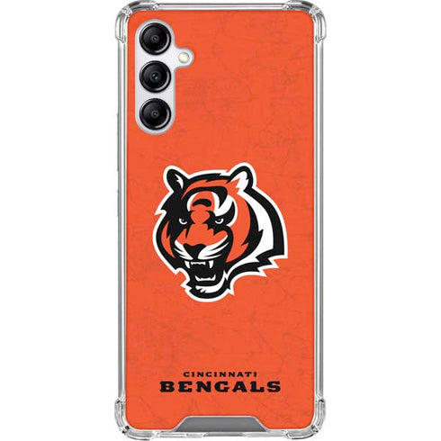 NFL Cincinnati Bengals - Alternate Distressed Gabb Phone 4 Clear Case