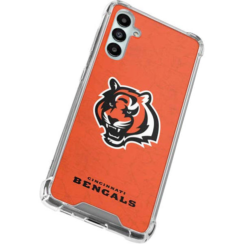 NFL Cincinnati Bengals - Alternate Distressed Gabb Phone 4 Clear Case