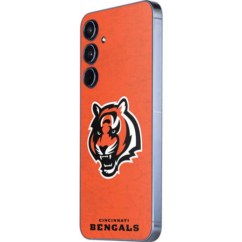 NFL Cincinnati Bengals - Alternate Distressed Galaxy A35 5G Skin