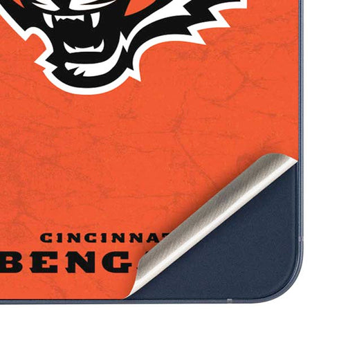 NFL Cincinnati Bengals - Alternate Distressed Galaxy A35 5G Skin