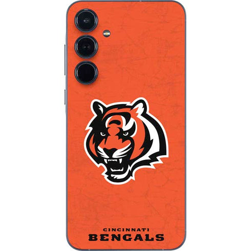 NFL Cincinnati Bengals - Alternate Distressed Galaxy A36 5G Skin