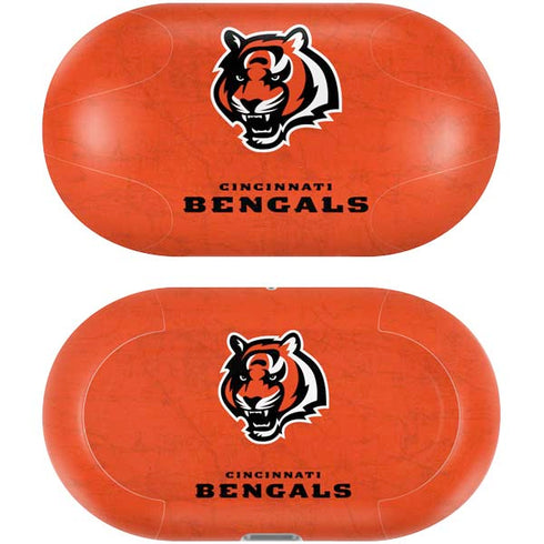 NFL Cincinnati Bengals - Alternate Distressed Galaxy Buds Plus Skin