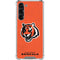 NFL Cincinnati Bengals - Alternate Distressed Galaxy S24 FE Clear Case