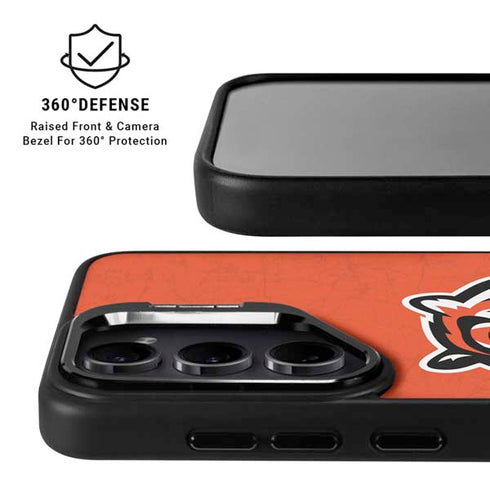 NFL Cincinnati Bengals - Alternate Distressed Galaxy S25 Kickstand Case