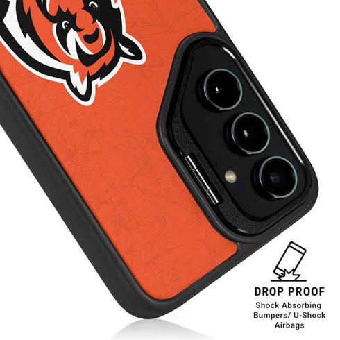 NFL Cincinnati Bengals - Alternate Distressed Galaxy S25 Kickstand Case