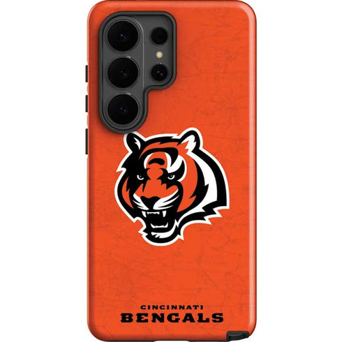 NFL Cincinnati Bengals - Alternate Distressed Galaxy S26 Ultra Impact Case