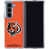 NFL Cincinnati Bengals - Alternate Distressed Galaxy Z Fold5 5G Clear Case