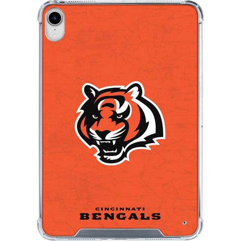 NFL Cincinnati Bengals - Alternate Distressed iPad 11th Gen (2025) Clear Case