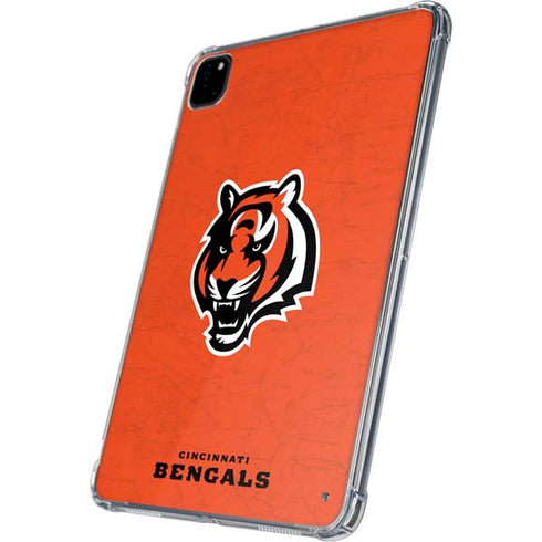 NFL Cincinnati Bengals - Alternate Distressed iPad Pro 11in (2024) Clear Case