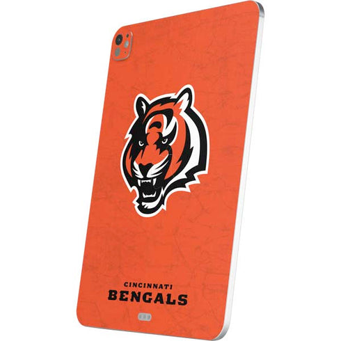 NFL Cincinnati Bengals - Alternate Distressed iPad Pro 13in M4 (2024) Skin