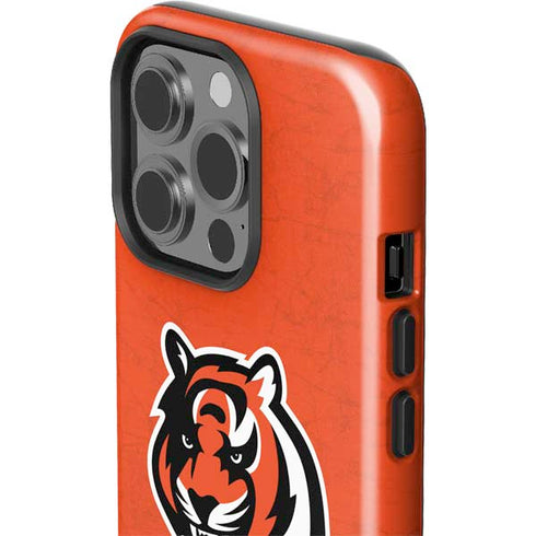 NFL Cincinnati Bengals - Alternate Distressed iPhone 15 Pro Impact Case