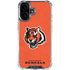 NFL Cincinnati Bengals - Alternate Distressed iPhone 16 Plus Clear Case