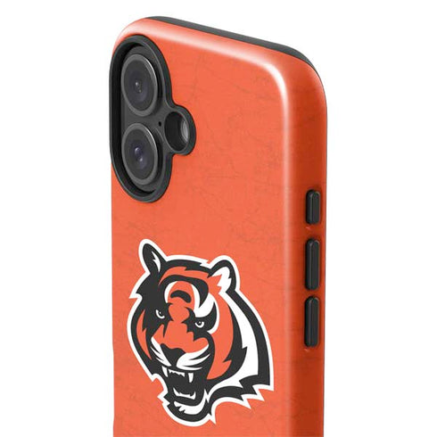 NFL Cincinnati Bengals - Alternate Distressed iPhone 16 Plus Impact Case