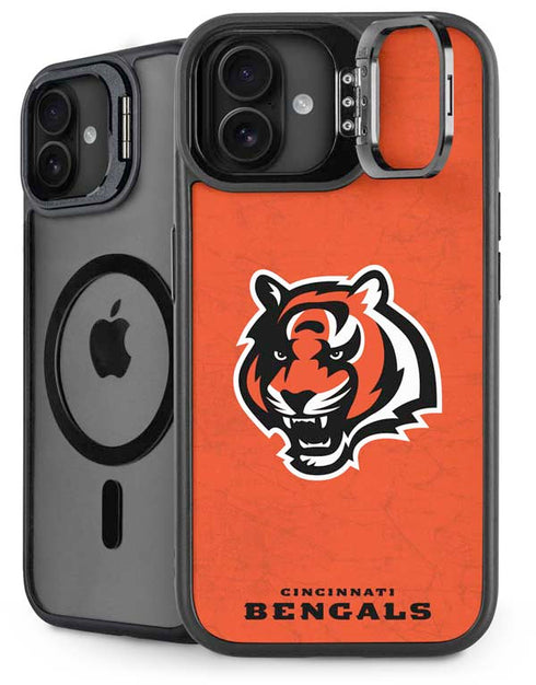 NFL Cincinnati Bengals - Alternate Distressed iPhone 16 Plus Kickstand Case
