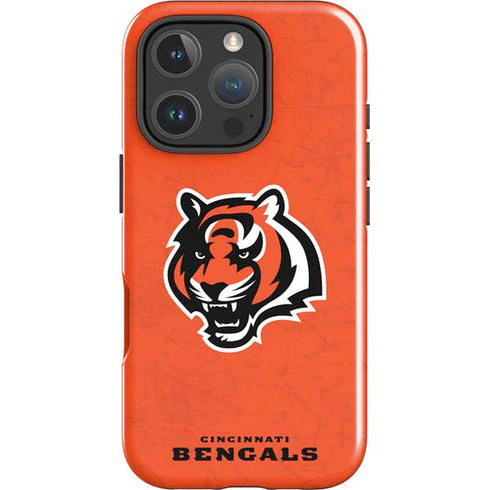 NFL Cincinnati Bengals - Alternate Distressed iPhone 16 Pro Max Impact Case