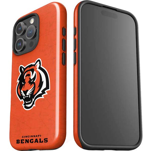 NFL Cincinnati Bengals - Alternate Distressed iPhone 16 Pro Max Impact Case