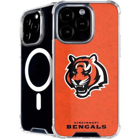 NFL Cincinnati Bengals - Alternate Distressed iPhone 16 Pro Max MagSafe Case