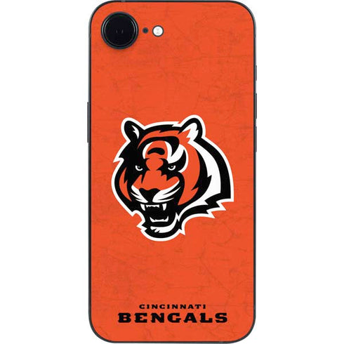 NFL Cincinnati Bengals - Alternate Distressed iPhone 16e Skin