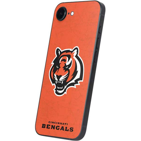 NFL Cincinnati Bengals - Alternate Distressed iPhone 16e Skin