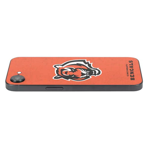 NFL Cincinnati Bengals - Alternate Distressed iPhone 16e Skin