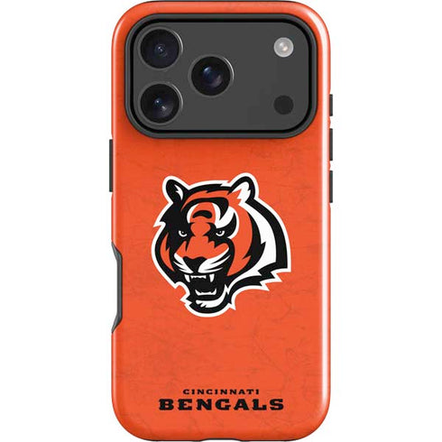 NFL Cincinnati Bengals - Alternate Distressed iPhone 18 Pro Impact Case