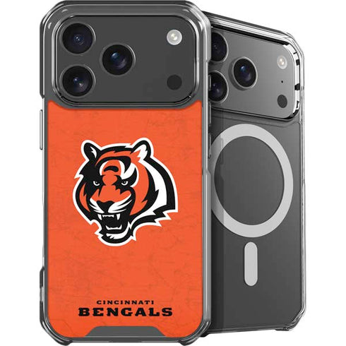 NFL Cincinnati Bengals - Alternate Distressed iPhone 18 Pro Max MagSafe Case