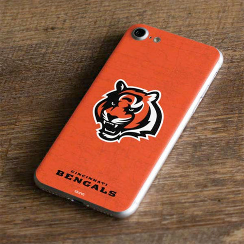 NFL Cincinnati Bengals - Alternate Distressed iPhone 8 Skin
