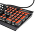 NFL Cincinnati Bengals - Alternate Distressed K95 RGB PLATINUM Mechanical Gaming Keyboard Skin