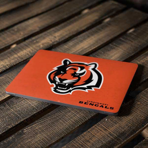 NFL Cincinnati Bengals - Alternate Distressed Apple MacBook Air Skin