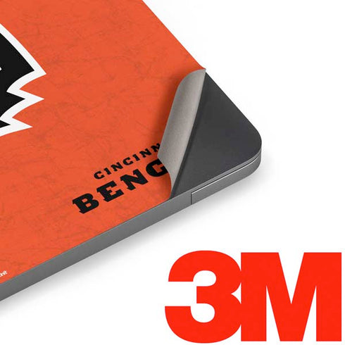 NFL Cincinnati Bengals - Alternate Distressed Apple MacBook Air Skin