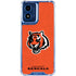 NFL Cincinnati Bengals - Alternate Distressed Moto G Play 4G (2024) Clear Case