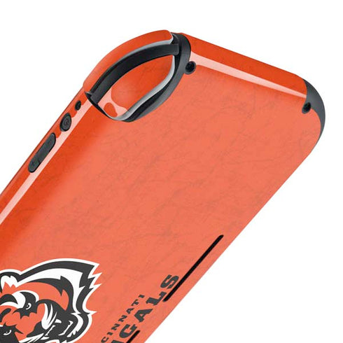 NFL Cincinnati Bengals - Alternate Distressed Nintendo Switch Lite Skin